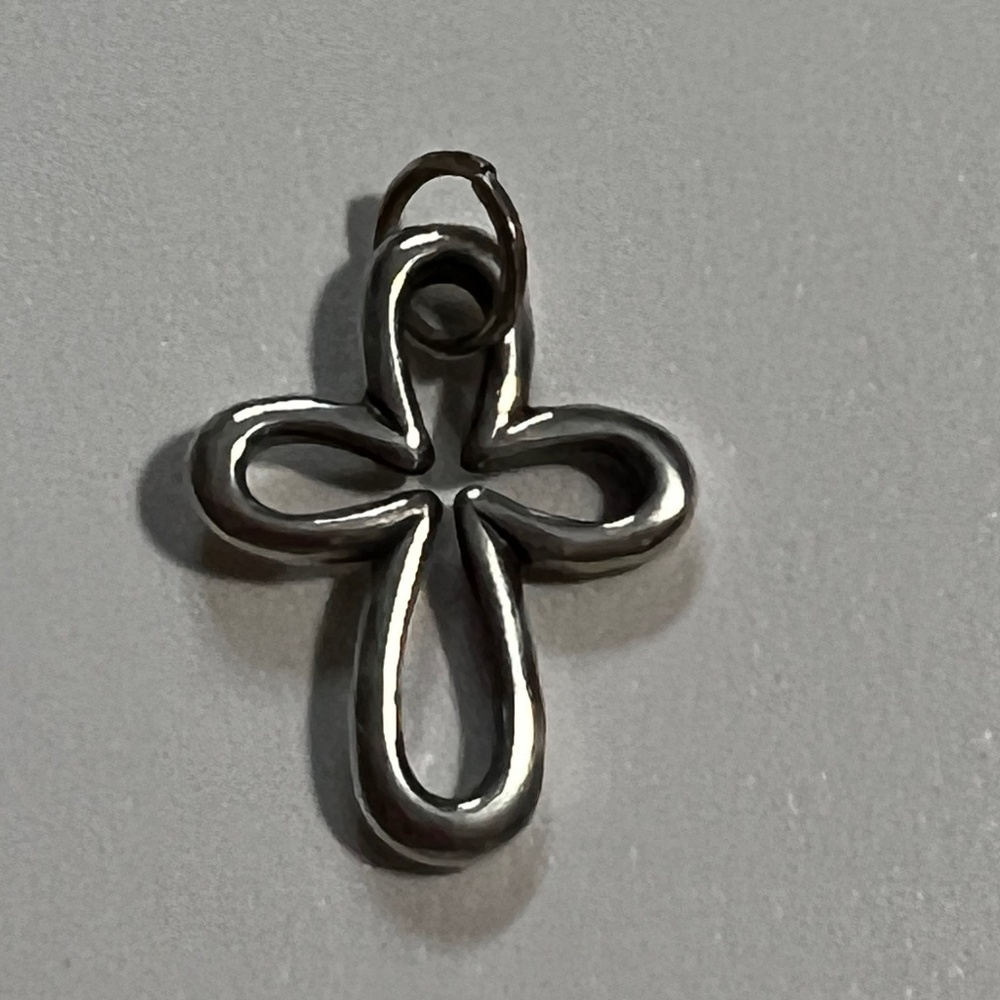 Sterling Silver Necklace and Cross
